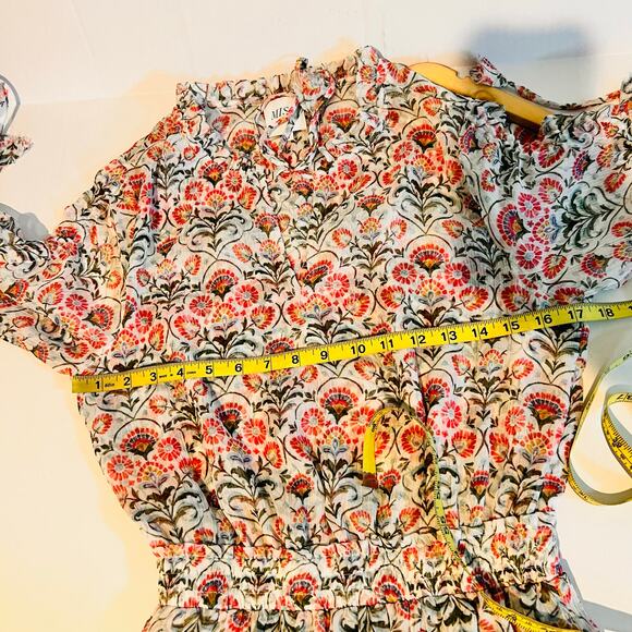 Misa Becca Somerset Floral Layered Ruffles Dress Size S Small - Picture 7 of 9